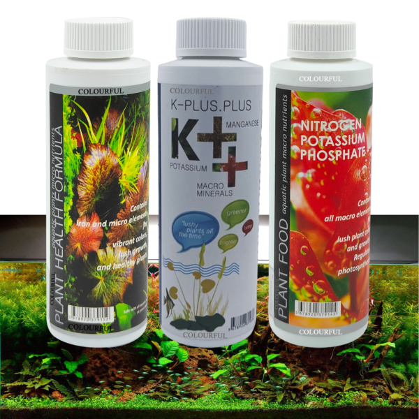 Plant Health 220ml + Plant Food 220ml + K++ 220ml
